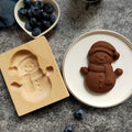 Wooden Carving Gingerbread, Biscuit Mold - woodybeingllc